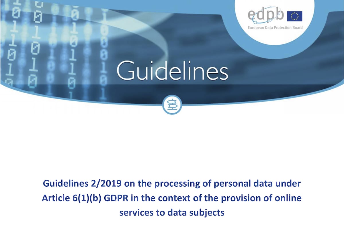 edpb-Guidelines 2/2019